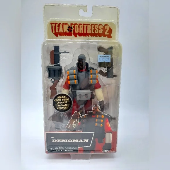 Nintendo | Toys | Team Fortress 2 The Demoman Red Action Figure